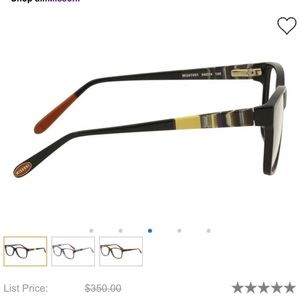 NWOT MISSONI GLASSES IN BLACK